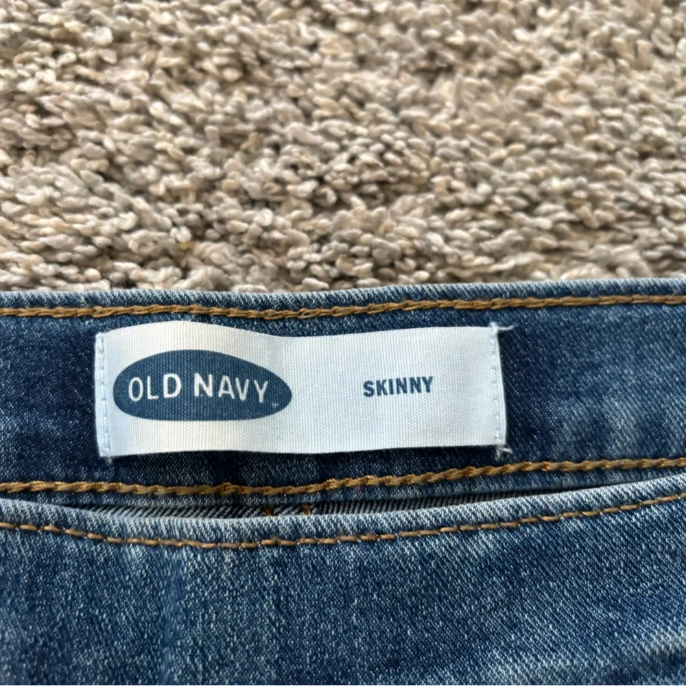 Old Navy Girls Skinny Faded Adjustable Jeans Size XL 14